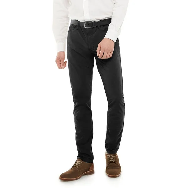 Men's Dockers Smart 360 Tech Slim-Fit Go-To Tech Jean-Cut Pants - Size: 30x32, Black