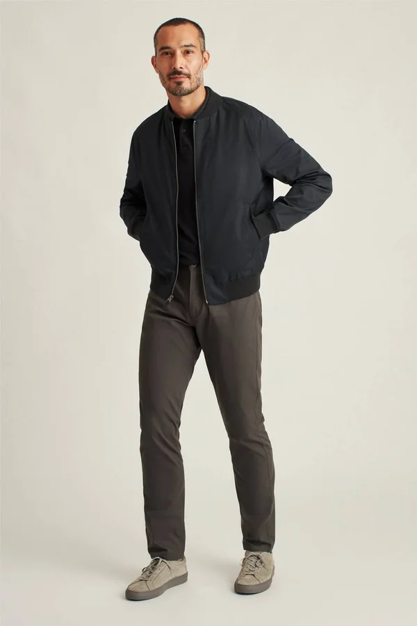 Men's Bonobos The Boulevard Water Repellent Bomber Jacket