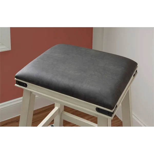 Powell Serrano Barstool White