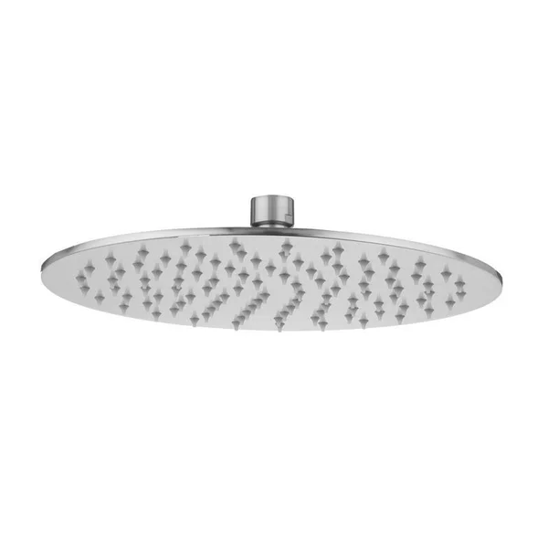 Jaclo Uptown Contempo 10x22 Wall/Ceiling Mount Single-Function Round Rain Machine Showerhead in Europa Bronze, Flow Rate: 1.75 G