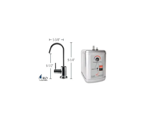 Mountain Plumbing MT1400DIY-NL/ORB Hot & Cold Water Dispenser Faucet & Tank - Oil Rubbed Bronze