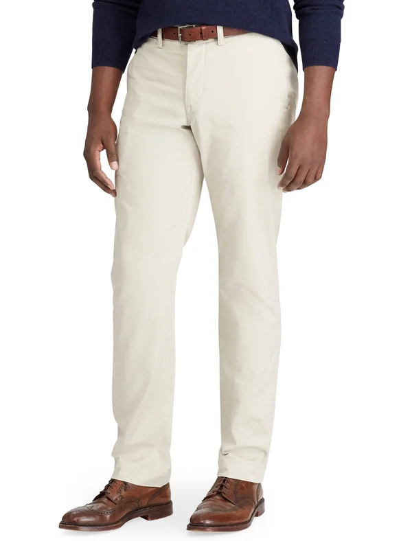 Polo Ralph Lauren Beige Big & Tall Stretch Classic Fit Chino Pants