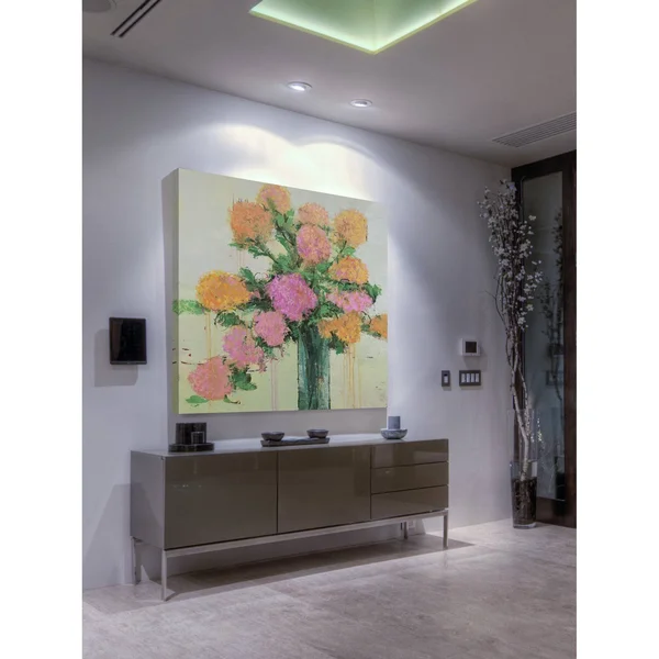 Flower Remedy I Painting Print on Wrapped Canvas, Size: 18 x 18