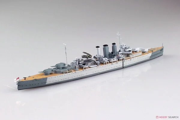 Aoshima 1/700 HMS Dorsetshire Heavy Cruiser Indian Ocean Raid