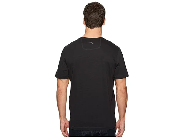 Tommy Bahama Men's Portside Palms V-Neck T-Shirt - Black - Size L