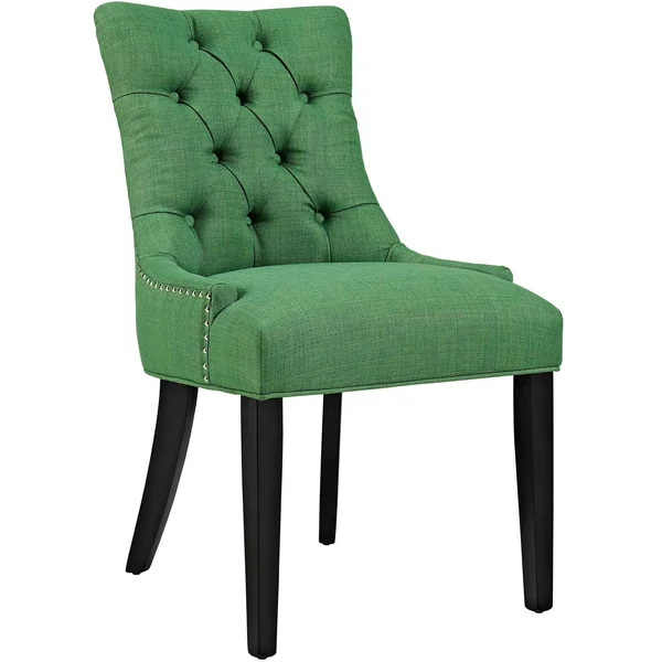 Modway Regent Green Fabric Dining Chair