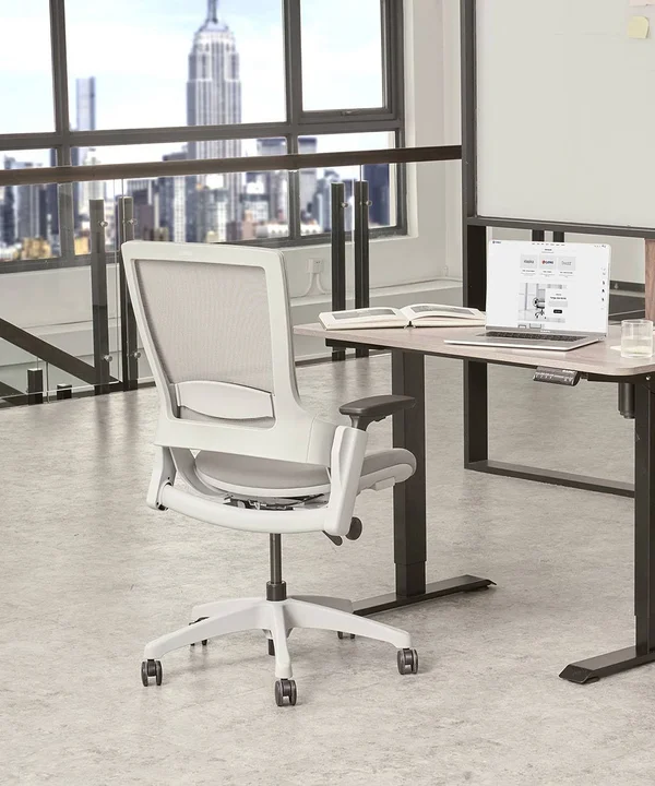 247 Mesh Back Ergonomic Chair Grey