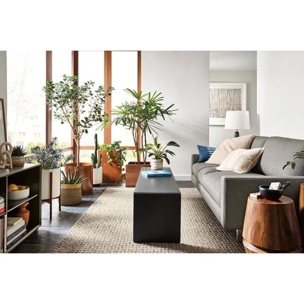Room & Board - Modern Terrace Rectangle Planter 8D 16W 22H in Silver Grey