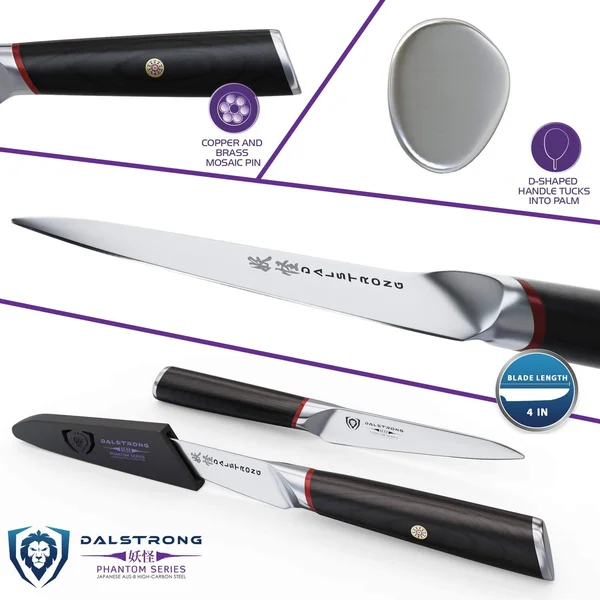 Dalstrong Paring Knife - Phantom Series - Japanese AUS8 Steel - 4x22