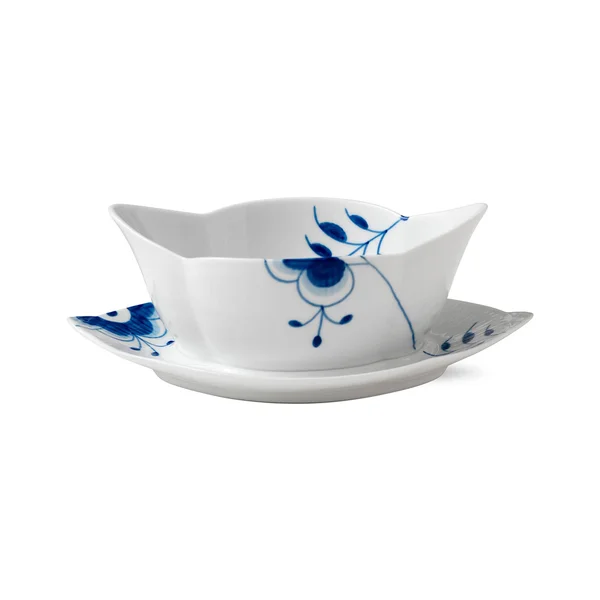 Royal Copenhagen Blue Fluted Mega Gravy Boat