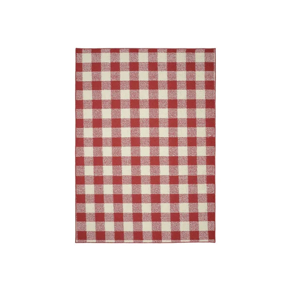 Garland Rug Country Living 7 ft. x 10 ft. Area Rug Chili Red/Ivory - Beige