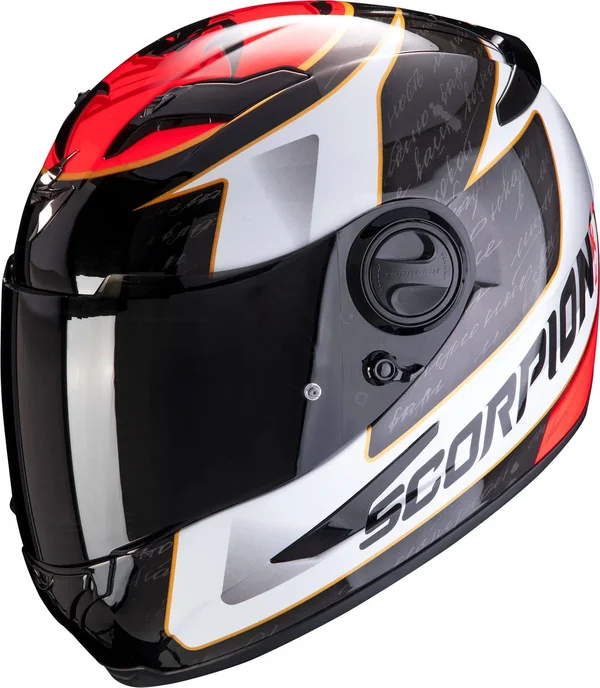 Scorpion - Helmet EXO-490 Tour White - Red - Size L