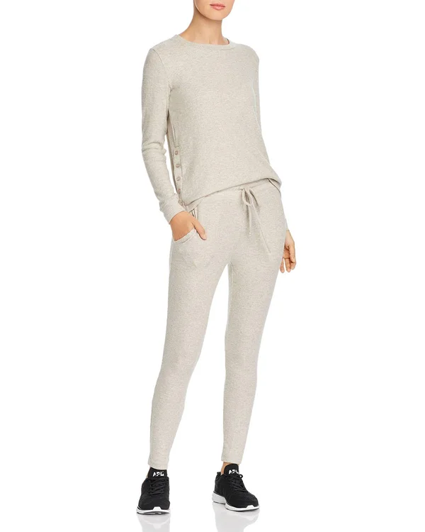 Beyond Yoga Your Line Midi Sweatpants, Black, Women's, Medium