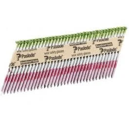 Paslode RounDrive Framing Nails - 3 Inches, 30 Degrees, Full Head, Galvanized/Exterior - 1 package