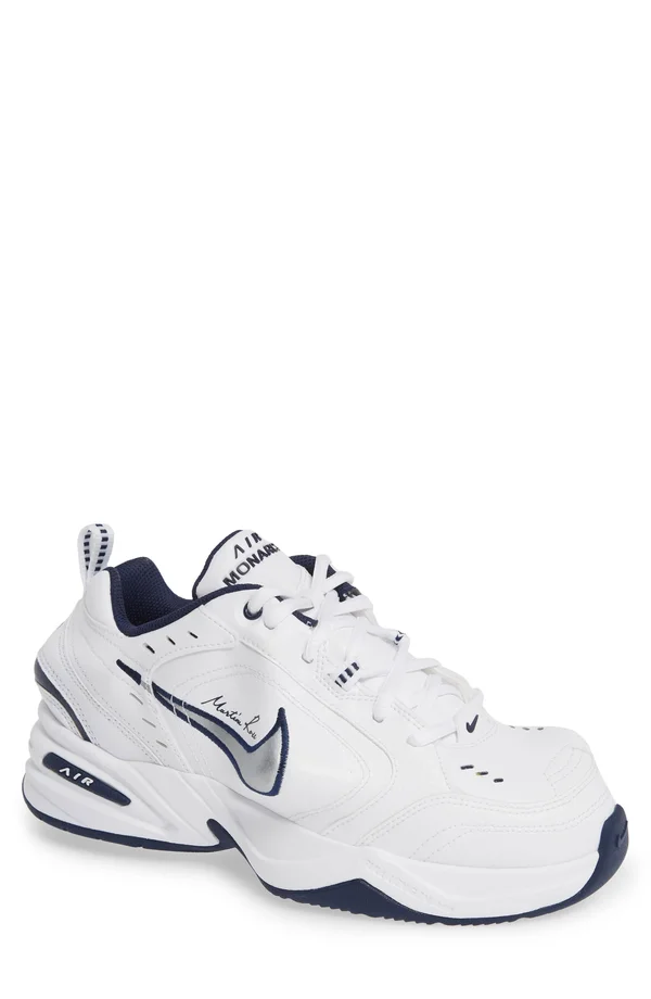 Nike x Martine Rose Air Monarch IV Sneaker, Size 13.5 Women's, 12 Men's M - White