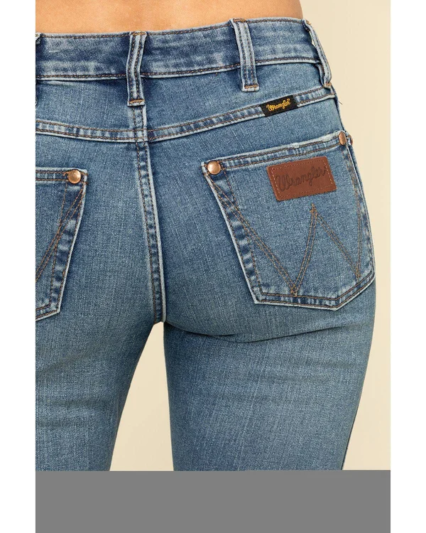 Wrangler Retro Flare Stretch Jean - Blue 29/32, Women's