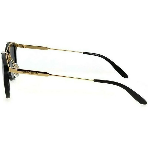 Carrera 127/S Sunglasses Shiny Black, Gold