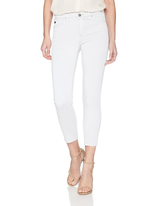 Ag The Prima Crop Jeans White 30