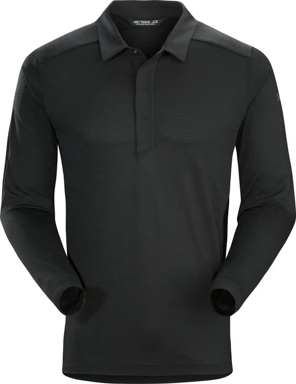 Arc&teryx Men's A2B LS Polo - Black - XL