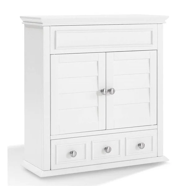 Pemberly Row Medicine Cabinet in White
