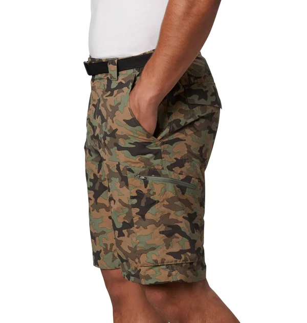Columbia Silver Ridge Printed Cargo Shorts 34, 12