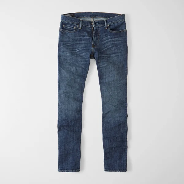 Men's Straight Jeans in Medium Wash - Size 29 x 30, Abercrombie & Fitch