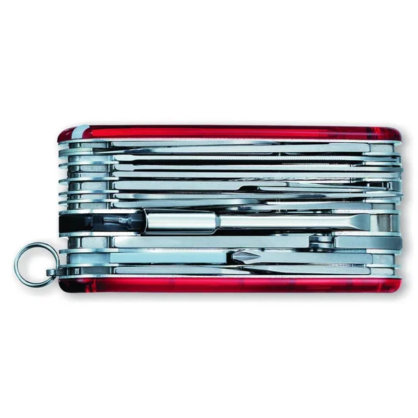 Victorinox SwissChamp XLT Translucent Swiss Army Knife Ruby