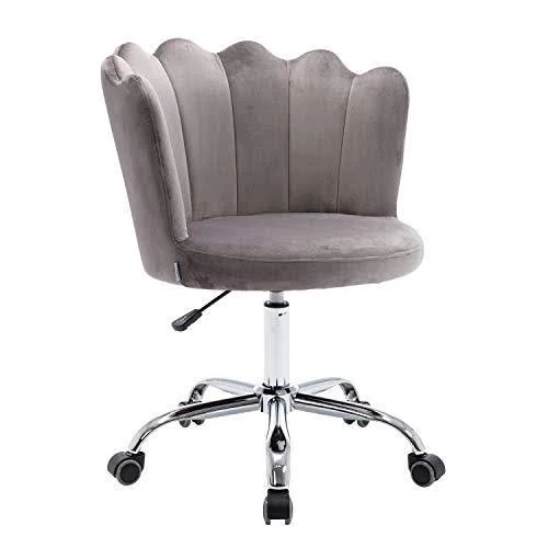 Recaceik Velvet Swivel Shell Chair - Swivel Shell Chair for Living Room/Bed Room