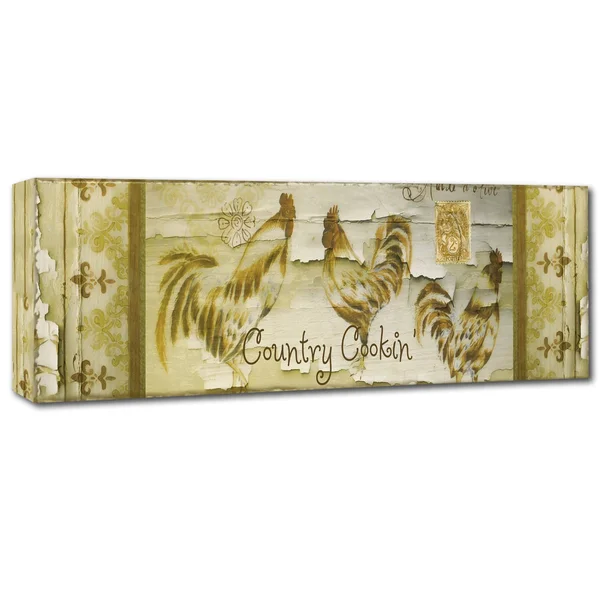 Trademark Fine Art Ali4137-C824Gg Color Bakery 'Country Cookin' Canvas