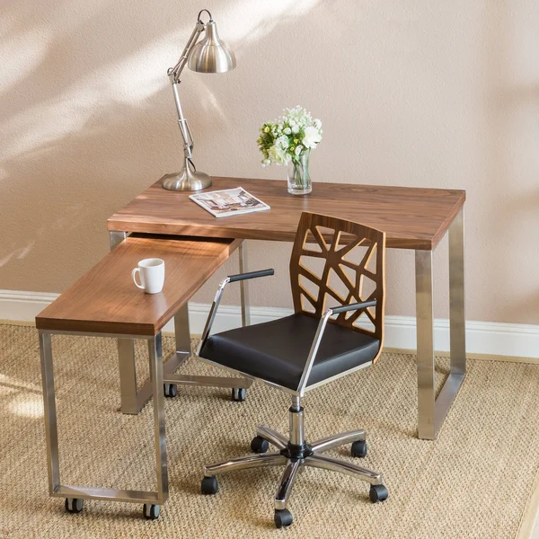 Euro Style Dillon Desk - White