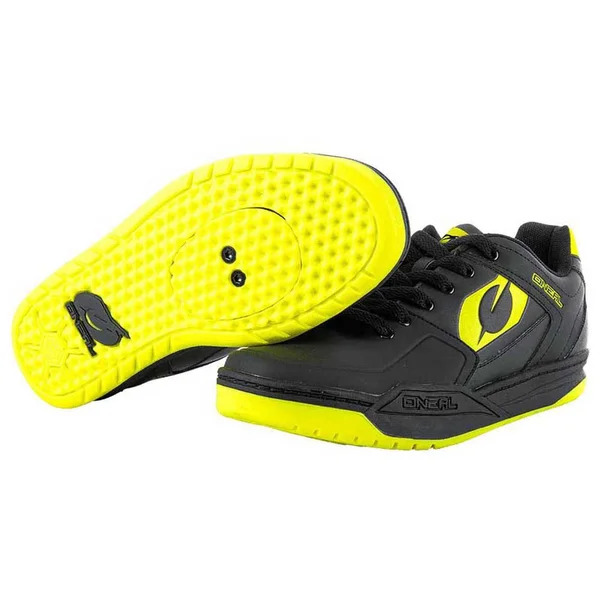 Oneal Pinned SPD S18, Shoes - Black/Neon-Yellow - 36