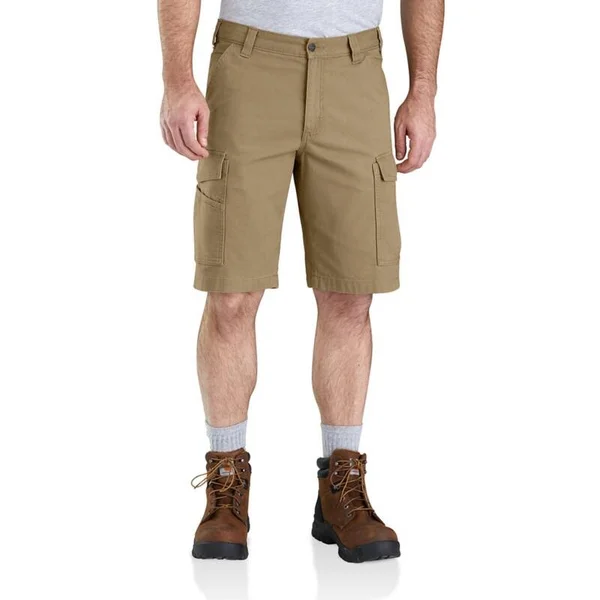 Carhartt Rugged Flex Rigby Cargo Short - Burnt Olive Fatigue Camo, 29