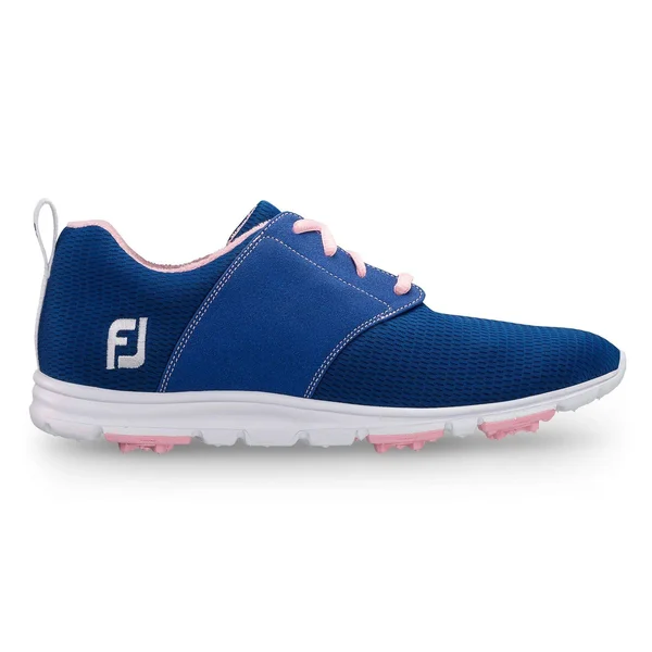 FootJoy Women's Enjoy Golf Shoes Blue/Pink - M, 9