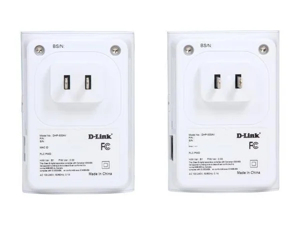 D-Link DHP-501AV Powerline AV 500 Adapter Starter Kit