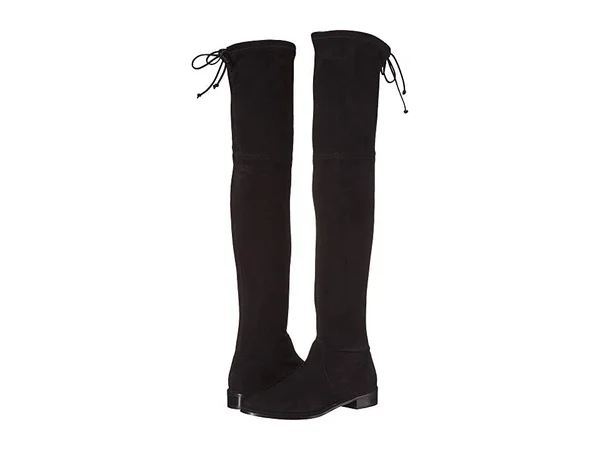 Women's Stuart Weitzman Lowland Over-The-Knee Boot - Size: 7, Black