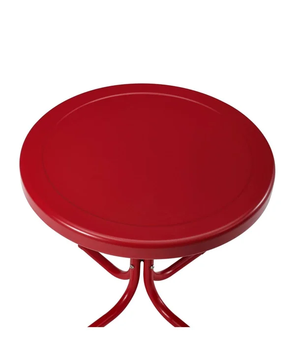 Crosley Retro Metal Side Table - Yellow