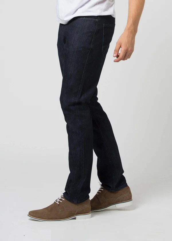 DUER Men's Performance Denim Relaxed Blue - Size 33, 34, Rinse