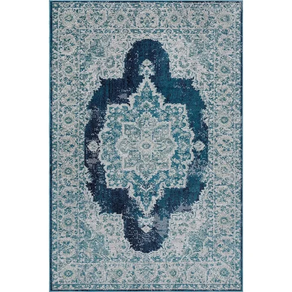 Unique Loom Wish Charm Rug (4& 0 x 6& 0 - Pink)