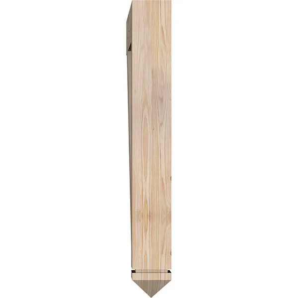 Ekena Millwork BKT06X42X42IMP03SDF 5 1/2x22W x 42x22D x 42x22H Imperial Arts & Crafts Smooth BRACKET, Douglas Fir