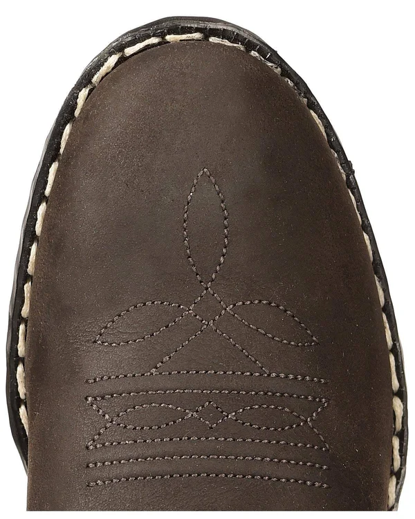 Old West Boys& Cowboy Boots - Round Toe