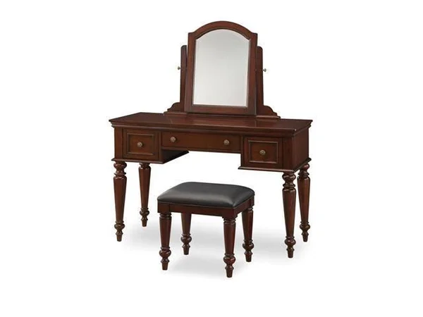Home Styles Lafayette Cherry Vanity Table