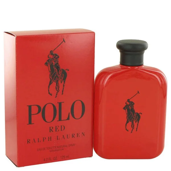Polo Red by Ralph Lauren Eau De Toilette Spray 4.2 oz