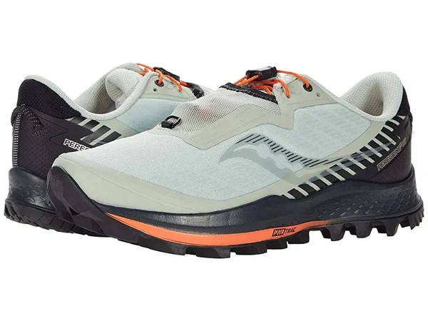 Saucony Men's Peregrine 11 St Shoe - 11.5 - Tide - Black