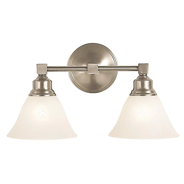 Framburg 2422 BN/CM 2-Light Brushed Nickel Taylor Sconce