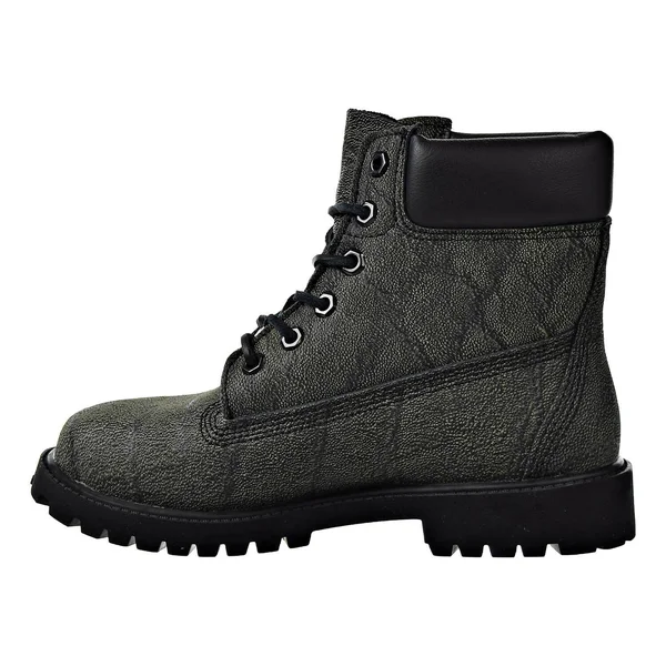 Timberland 6 inch Premium Juniors Boots Gray Earth Helcore Leather TB0A1PLK - 4