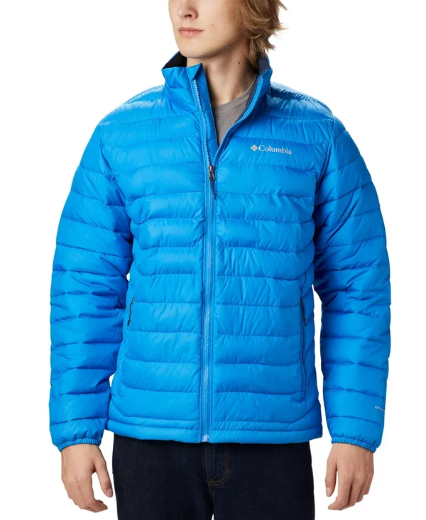 Columbia Men's Powder Lite Jacket, Size: 2XL, Blue