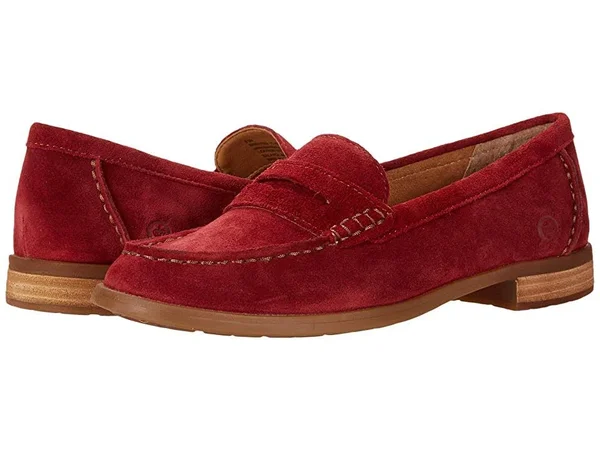 Born Women's &Bly& Casual Shoe (US Size 11) in Red