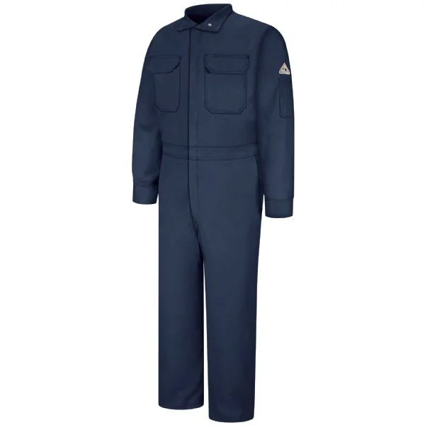 Bulwark - Premium Coverall - Nomex IIIA - 6 oz., 46, Navy