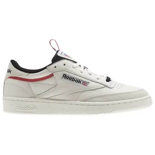Reebok Mens Club C 85 - Shoes Chalk/Coal/Chrysanthemum Size 07.5