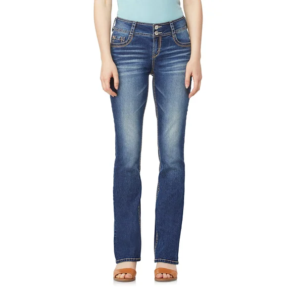 Wallflower Women's Instastretch Luscious Curvy Bootcut Jeans